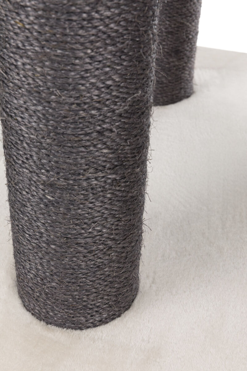 Kratzbaum XXL Humberto, 174 cm, creme/grau 2 Kart. Kratzbaum XXL Humberto, 174 cm, creme/grau 2 Kart.