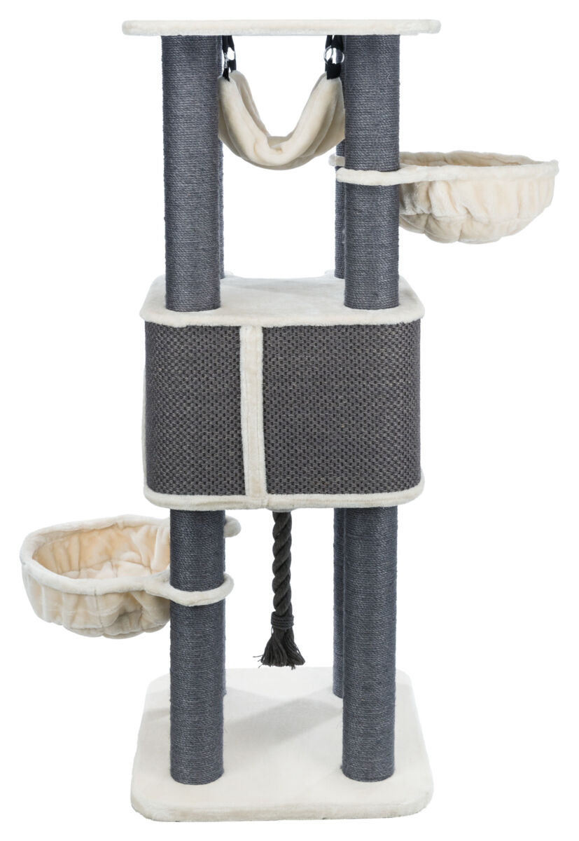 Kratzbaum XXL Humberto, 174 cm, creme/grau 2 Kart. Kratzbaum XXL Humberto, 174 cm, creme/grau 2 Kart.