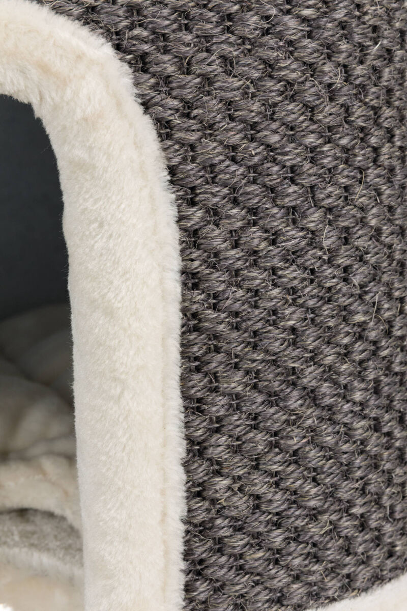 Kratzbaum XXL Humberto, 174 cm, creme/grau 2 Kart. Kratzbaum XXL Humberto, 174 cm, creme/grau 2 Kart.