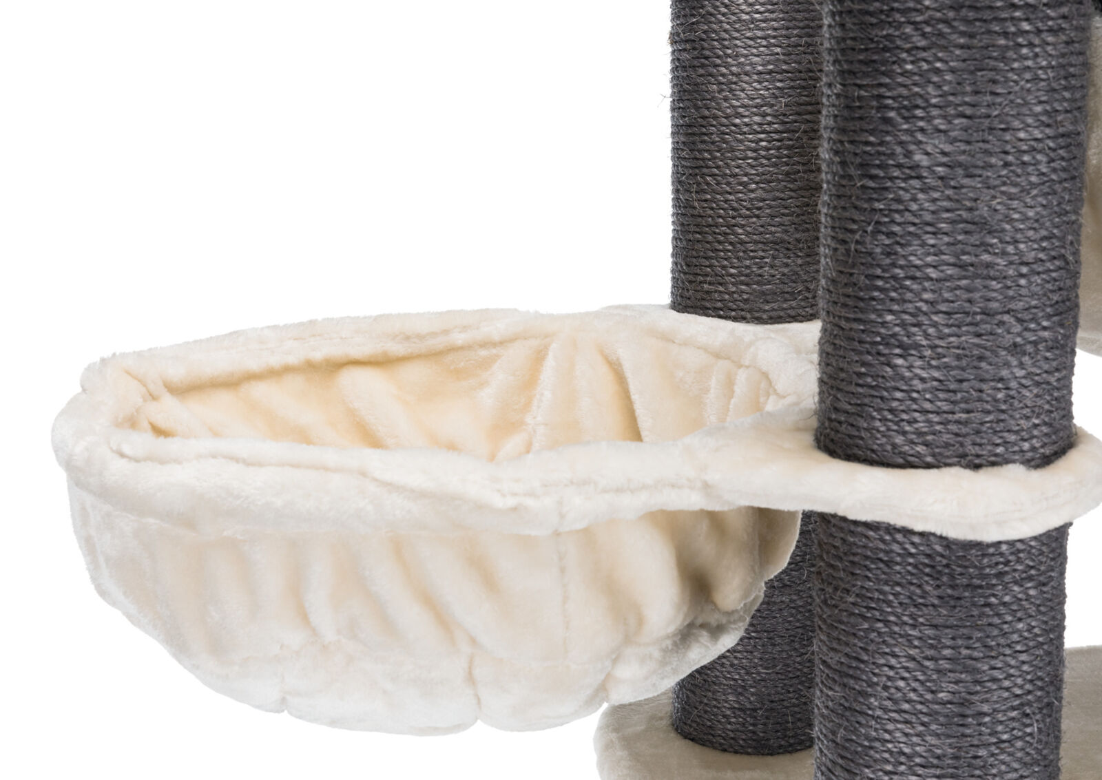 Kratzbaum XXL Humberto, 174 cm, creme/grau 2 Kart. Kratzbaum XXL Humberto, 174 cm, creme/grau 2 Kart.