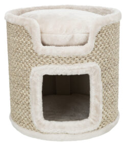 Alternative view of Cat Tower Ria, 37cm, gris clair