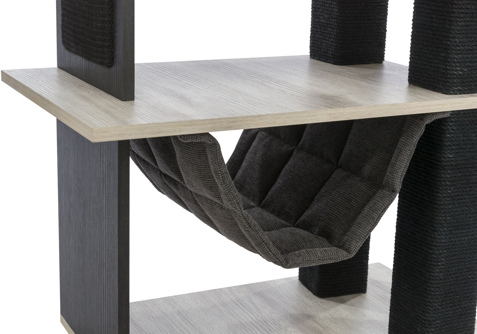 Arbre à chat CityStyle, 98cm, gris/noir Arbre à chat CityStyle, 98cm, gris/noir