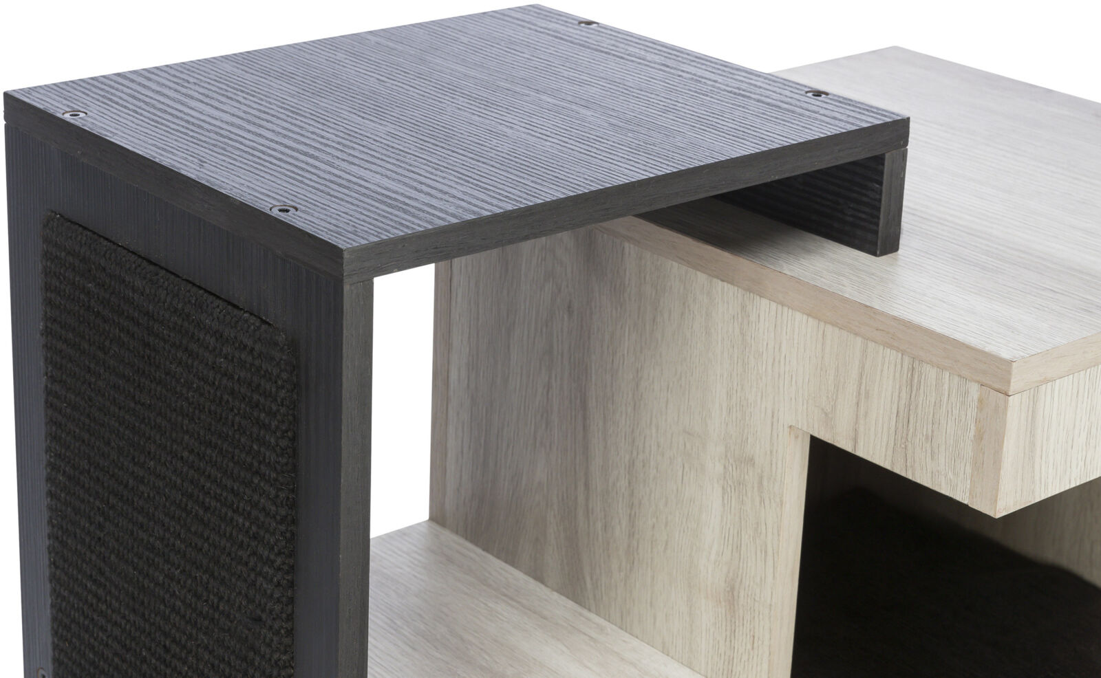 Arbre à chat CityStyle, 98cm, gris/noir Arbre à chat CityStyle, 98cm, gris/noir