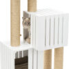 BE NORDIC arbre à chat Skadi, 114cm, blanc