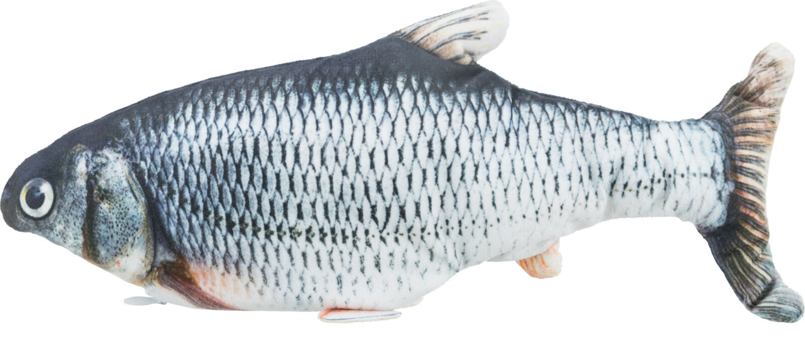 Zappelfisch, Stoff, Katzenminze, 30cm Zappelfisch, Stoff, Katzenminze, 30cm