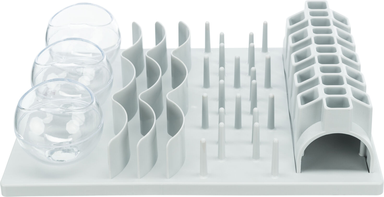 Cat Activity Fun Board XXL, 30×40cm, hellgrau Cat Activity Fun Board XXL, 30×40cm, hellgrau