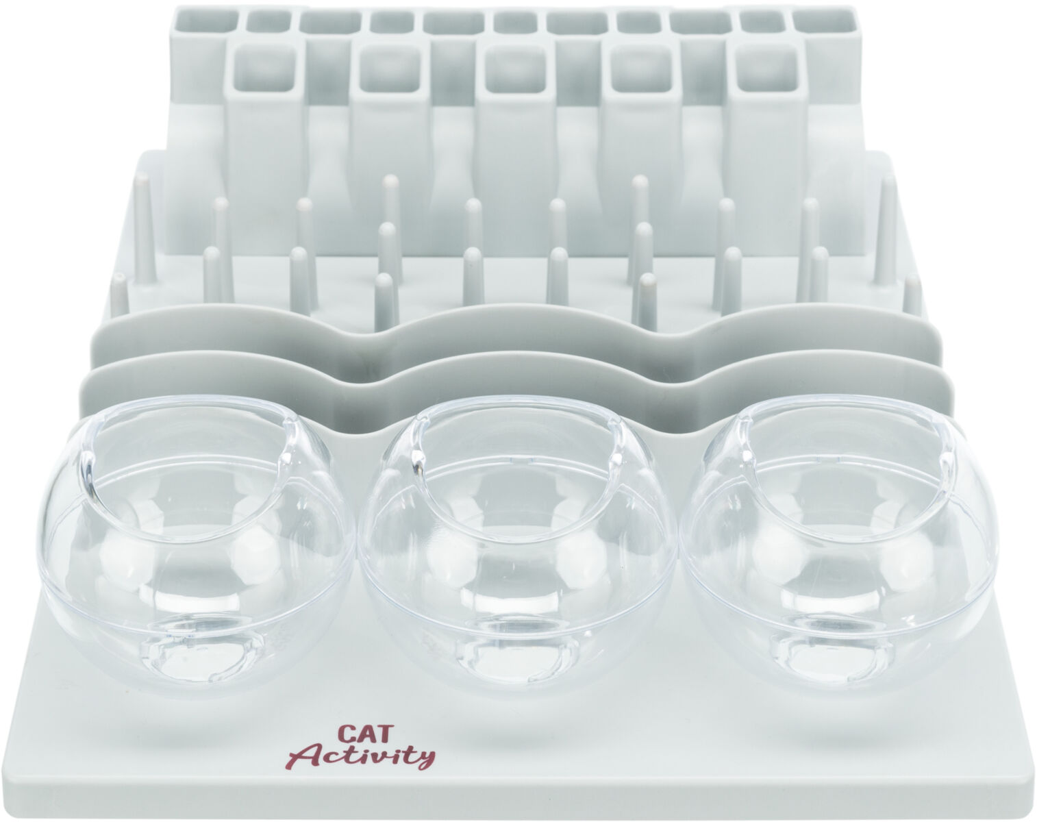 Cat Activity Fun Board XXL, 30×40cm, hellgrau Cat Activity Fun Board XXL, 30×40cm, hellgrau