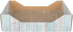 Alternative view of Lit griffoir, en carton, catnip, 45 × 12 × 33 cm, turquois