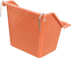 Alternative view of Mangeoire avec support métal, en plastique, 130ml/8×7cm