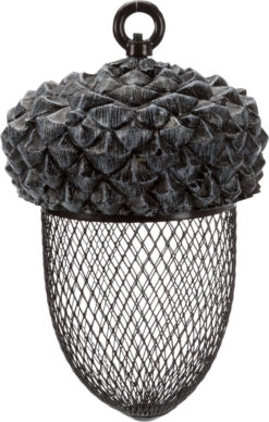 Distributeur de nourriture Gland, 700 ml,brun/blan