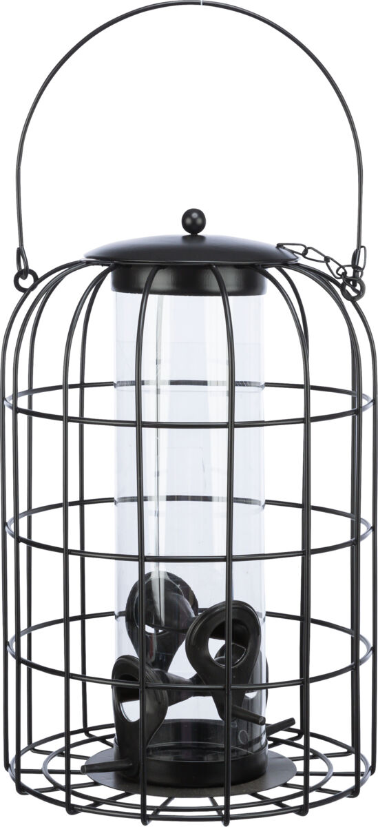 Mangeoire a. grille de protection, 950 ml/ø 17×26cm, noir Mangeoire a. grille de protection, 950 ml/ø 17×26cm, noir