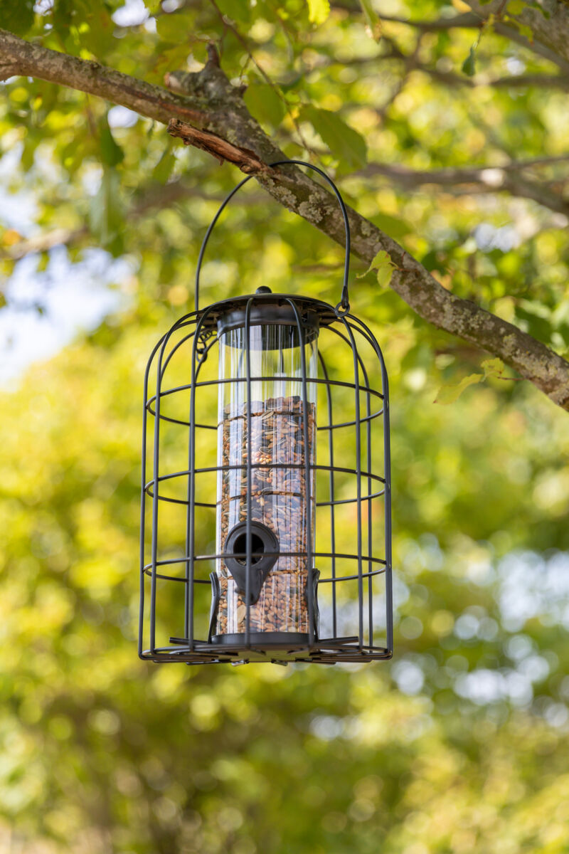 Mangeoire a. grille de protection, 950 ml/ø 17×26cm, noir Mangeoire a. grille de protection, 950 ml/ø 17×26cm, noir