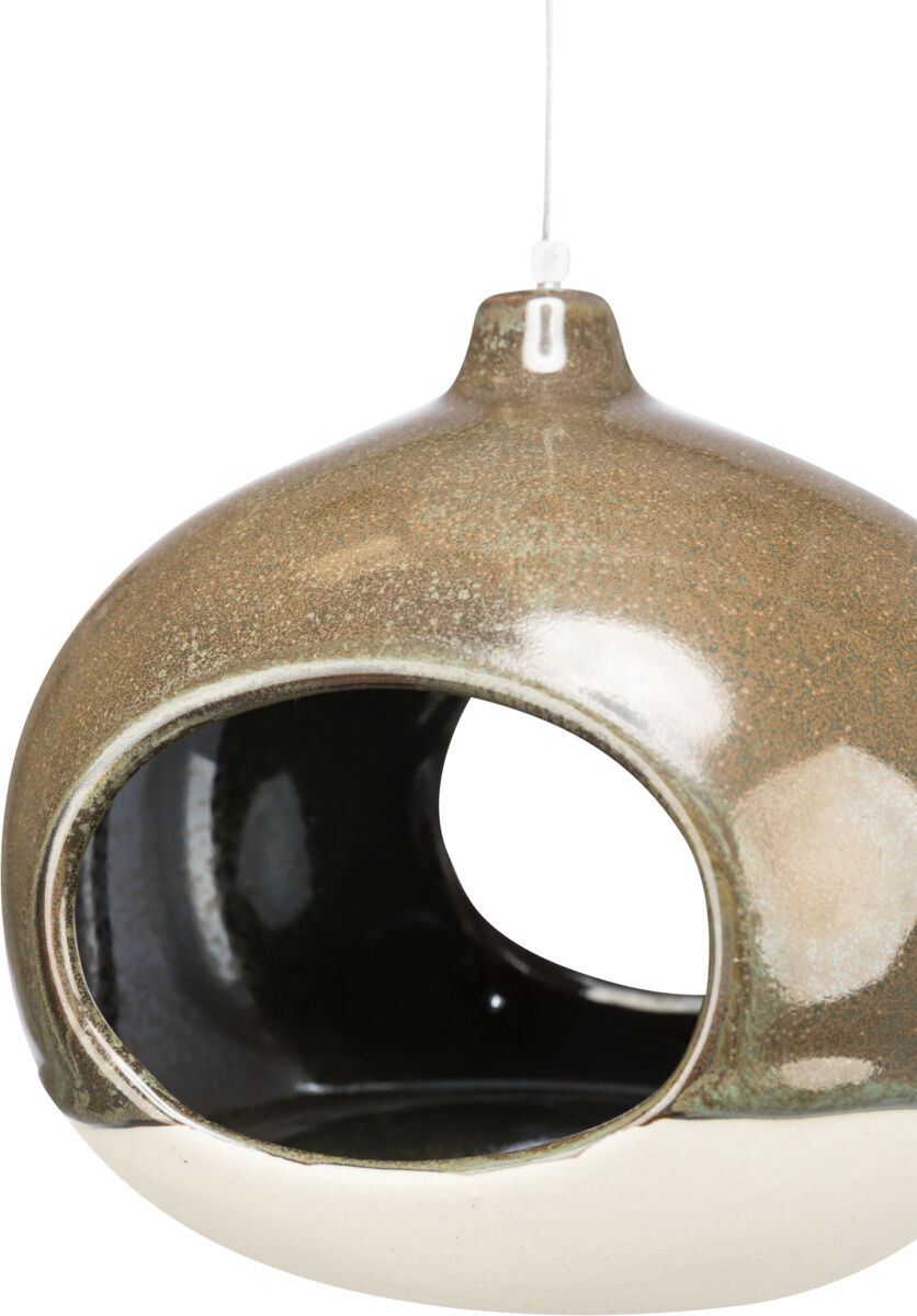 Gamelle à suspendre, en céramique, 12×14×12cm, vert for? Gamelle à suspendre, en céramique, 12×14×12cm, vert for?