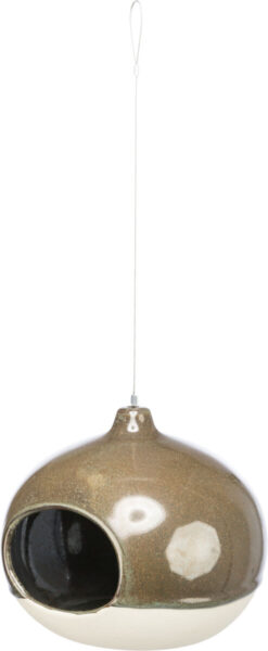 Gamelle à suspendre, en céramique, 12×14×12cm, vert for?