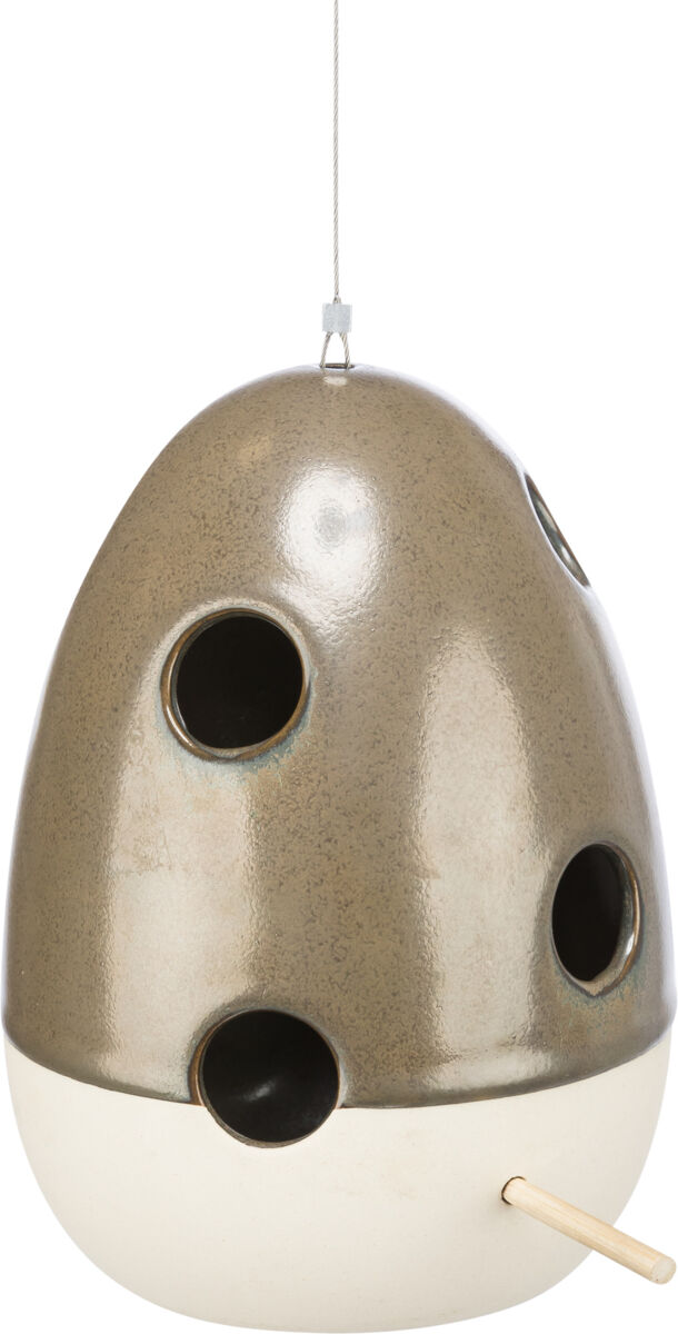 Aide à la nidification à suspendre, en céramique, 12×12? Aide à la nidification à suspendre, en céramique, 12×12?