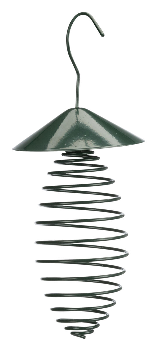 Meisenknödelhalter mit Dach ø10×25cm Meisenknödelhalter mit Dach ø10×25cm