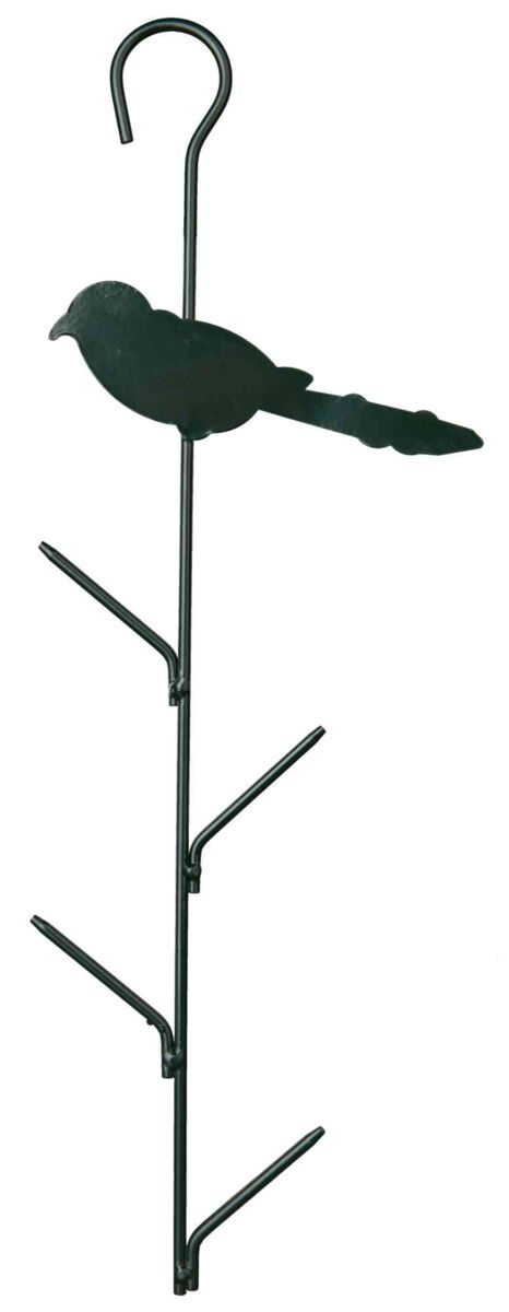 Meisenknödelhalter, 9×40cm, dunkelgrün Meisenknödelhalter, 9×40cm, dunkelgrün