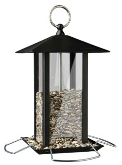 Alternative view of Distributeur de nourriture, en métal, 1.000ml/20cm, noir