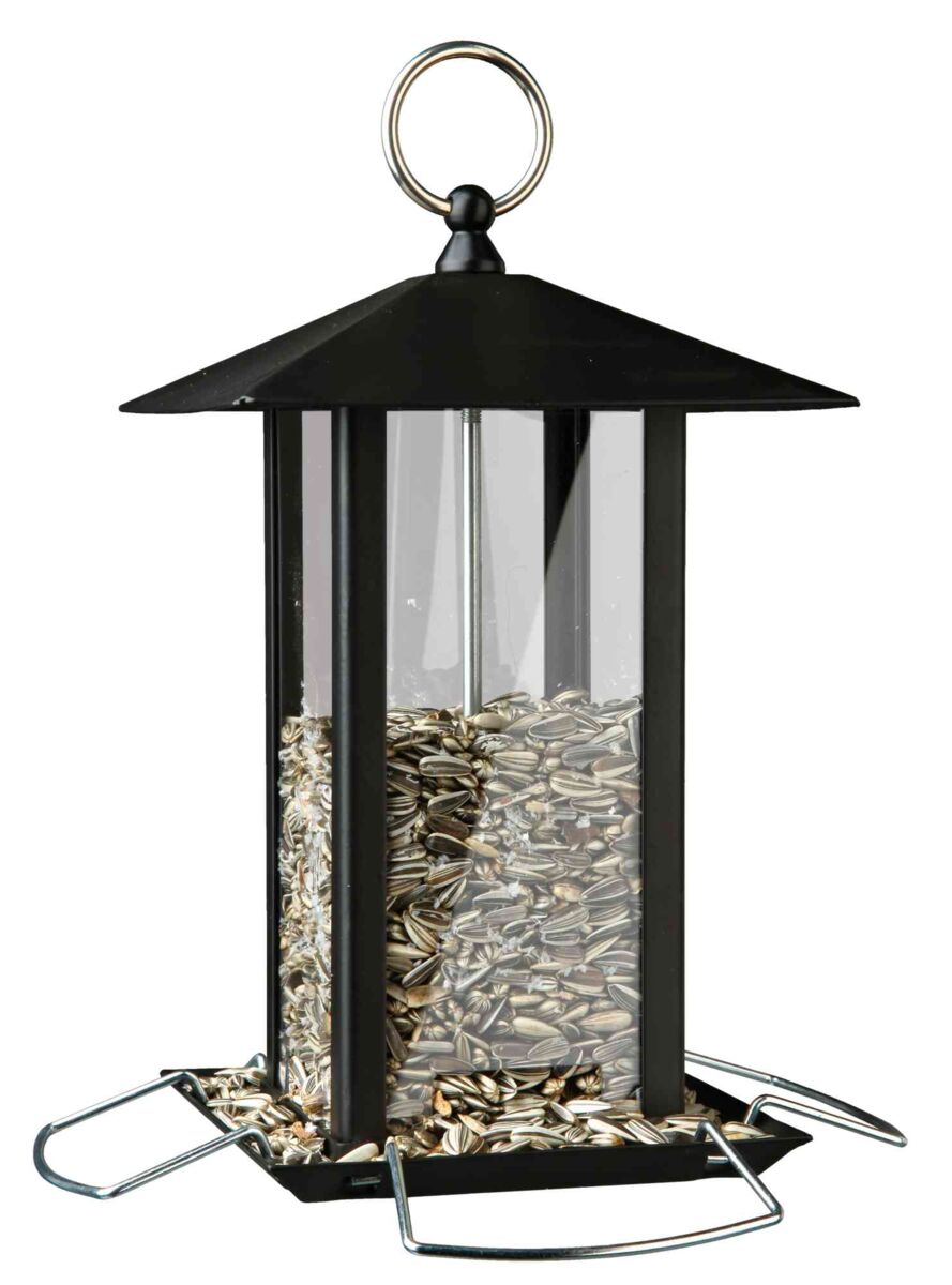 Futterspender, Metall, 1.000ml/20cm, schwarz Futterspender, Metall, 1.000ml/20cm, schwarz