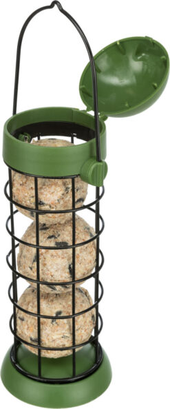 Alternative view of Mangeoire boule de graisse, vert