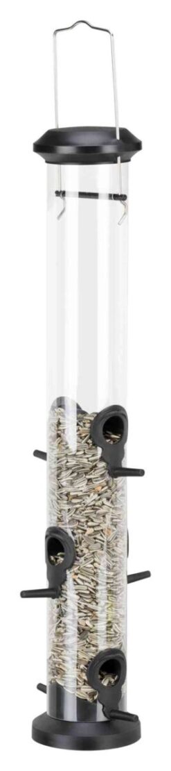 Futterspender, 1.000 ml/13×48×13cm, schwarz