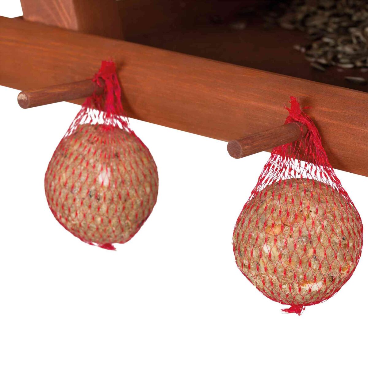 natura Futterhaus mit Ständer, 53×28×53cm/1,40 m natura Futterhaus mit Ständer, 53×28×53cm/1,40 m