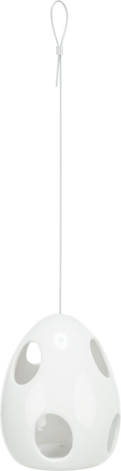 Alternative view of Aide à la nidification, suspendu, en céramique, blanc