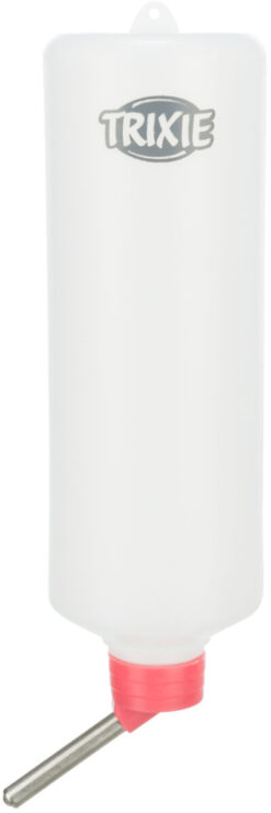 Biberon avec support métal, en plastique, 600ml