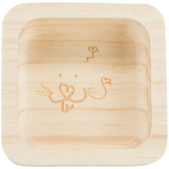 Alternative view of Gamelle, en bois, 60 ml/8×8cm