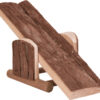 Bascule, en bois nat., 22x8x7.5cm