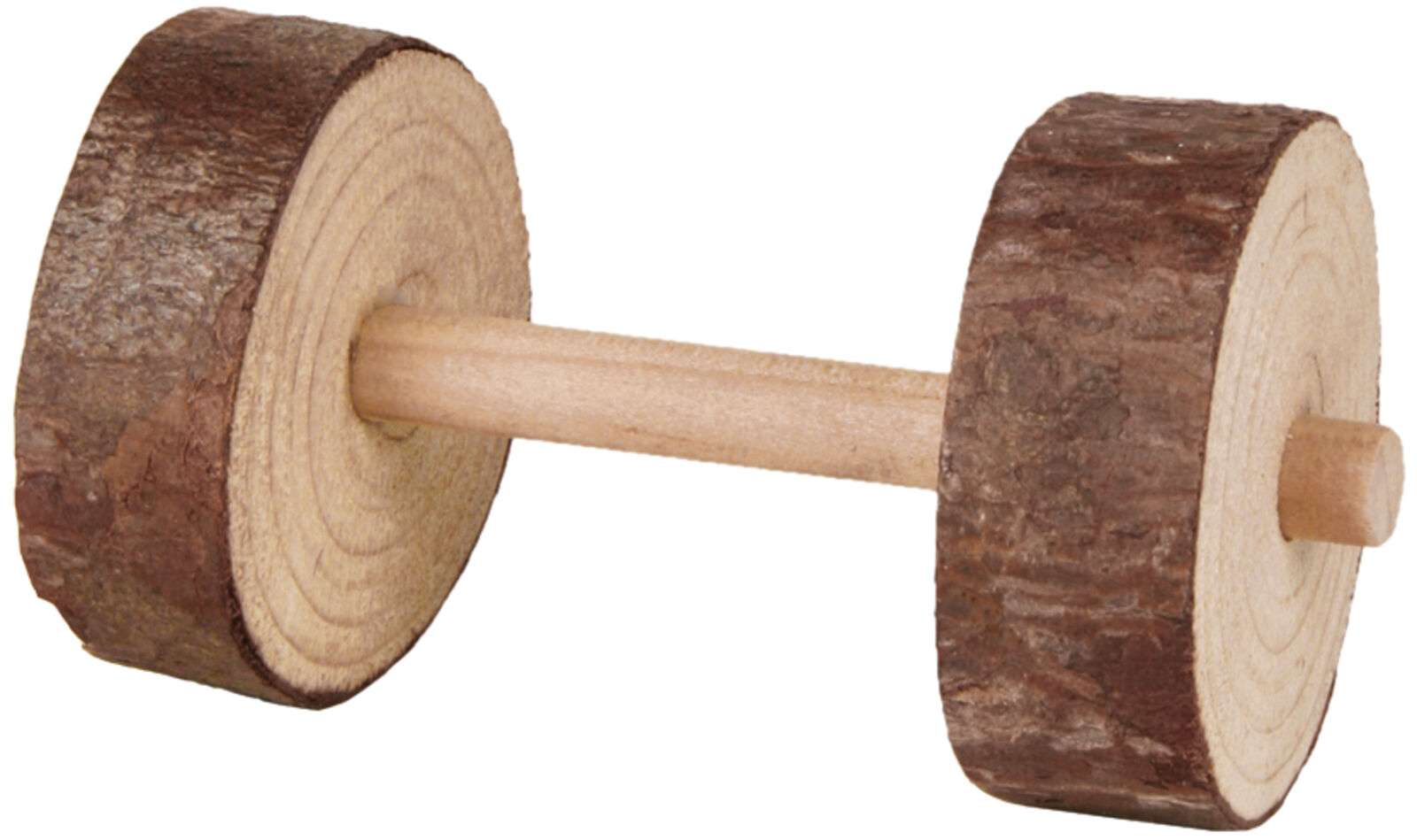 2 Haltères en bois nat.,9×ø 4.5cm 2 Haltères en bois nat.,9×ø 4.5cm