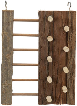 Kletterwand für Kleinnager, Naturholz