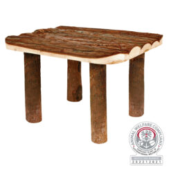 Unterstand, Meerschw., Naturholz