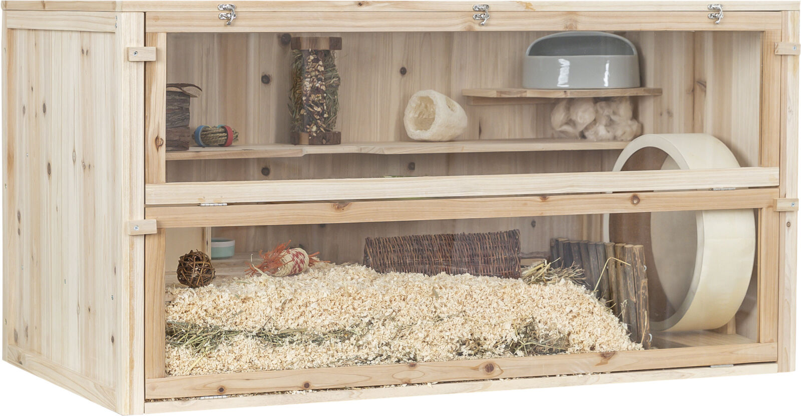 Nagerheim, Mäuse/grosse Hamster, Holz, 115×60×60cm vorerst nicht verfügbar Nagerheim, Mäuse/grosse Hamster, Holz, 115×60×60cm vorerst nicht verfügbar