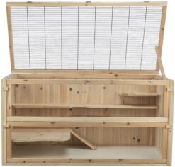 Maison pour rongeur, souris/grands hamster, bois, 115×60×60c