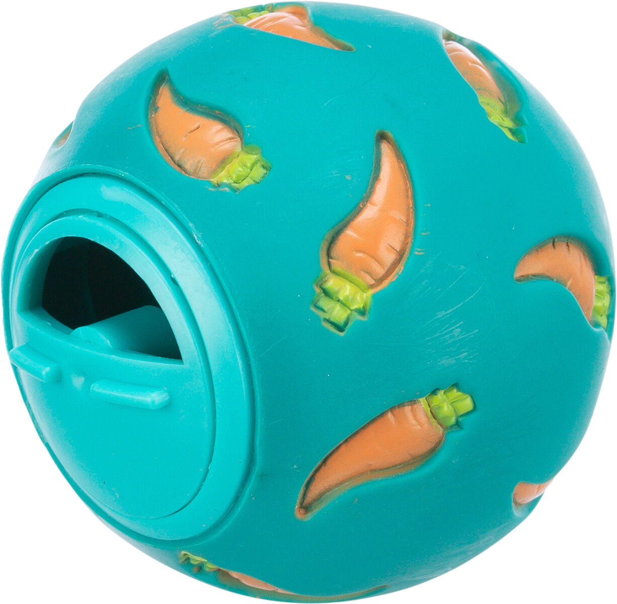 Balle friandises, en plastique, gris clair ø7cm Balle friandises, en plastique, gris clair ø7cm