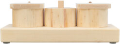 Alternative view of Snack Cups, en bois, 15×4,5×6cm