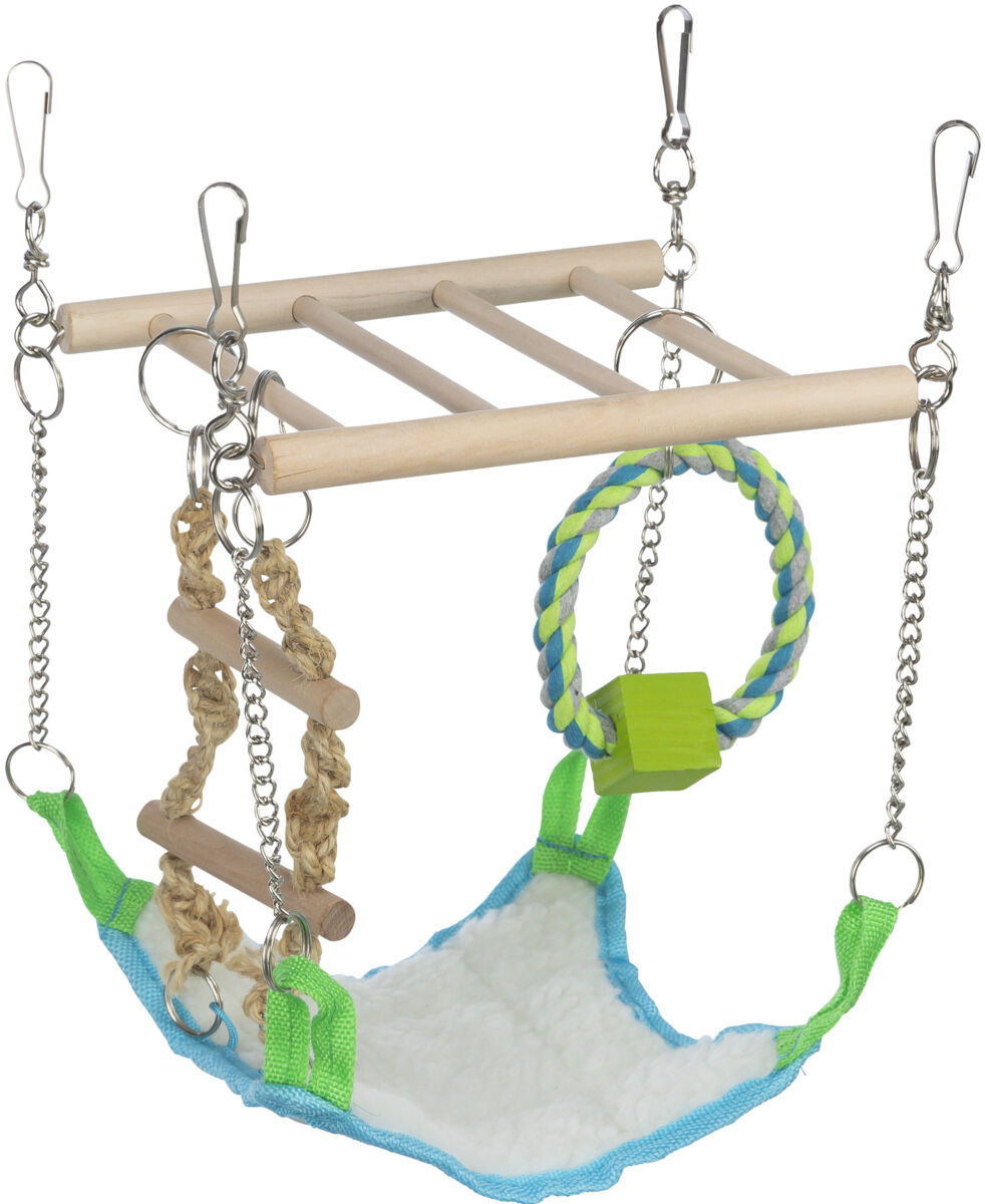 Pont suspendu, p. rongeurs,17x22x15cm Pont suspendu, p. rongeurs,17x22x15cm