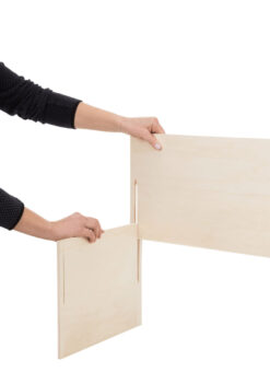 Alternative view of Boîte à fouiner pour lapins , 58×30×38cm