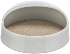 Alternative view of Bac à sable, dègues/hamster, en céramique, 20 × 10 × 16