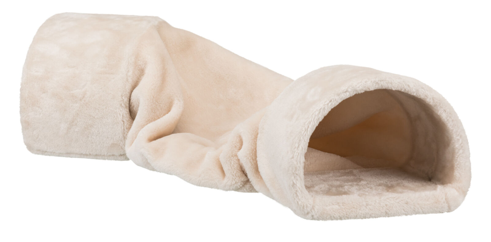 Tunnel douillet p. lapins/petits rongeurs, peluche, 27 × 21 Tunnel douillet p. lapins/petits rongeurs, peluche, 27 × 21