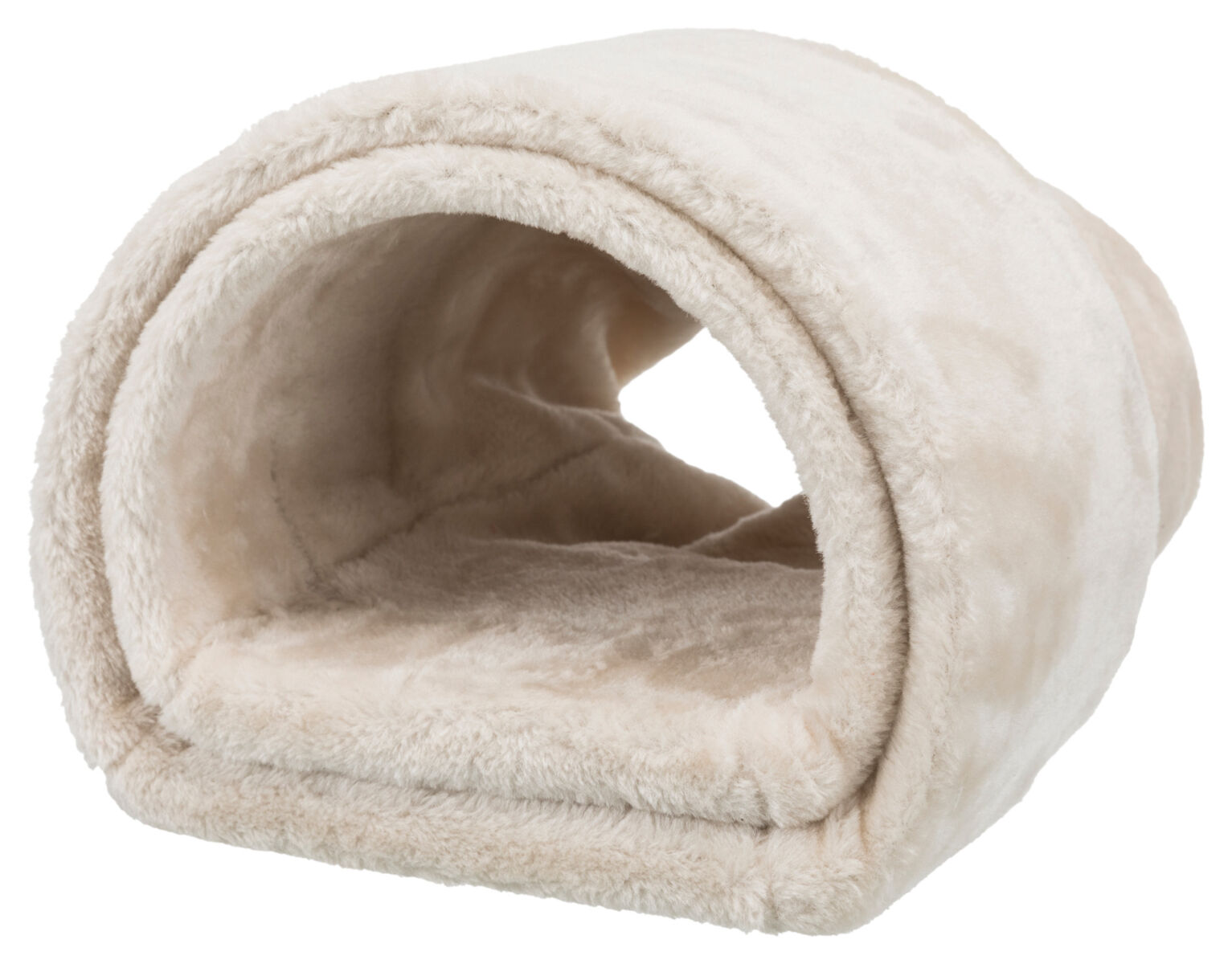 Tunnel douillet p. lapins/petits rongeurs, peluche, 27 × 21 Tunnel douillet p. lapins/petits rongeurs, peluche, 27 × 21