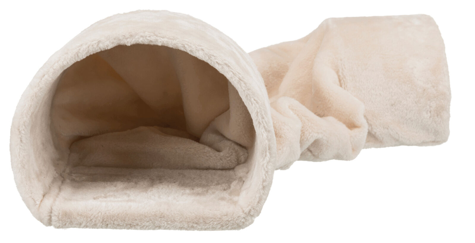 Tunnel douillet p. lapins/petits rongeurs, peluche, 27 × 21 Tunnel douillet p. lapins/petits rongeurs, peluche, 27 × 21