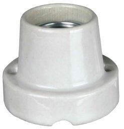 Culot en porcelaine Pro Socket,droit