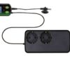 Thermostat, digital, deux circuits,avec SCHUCO