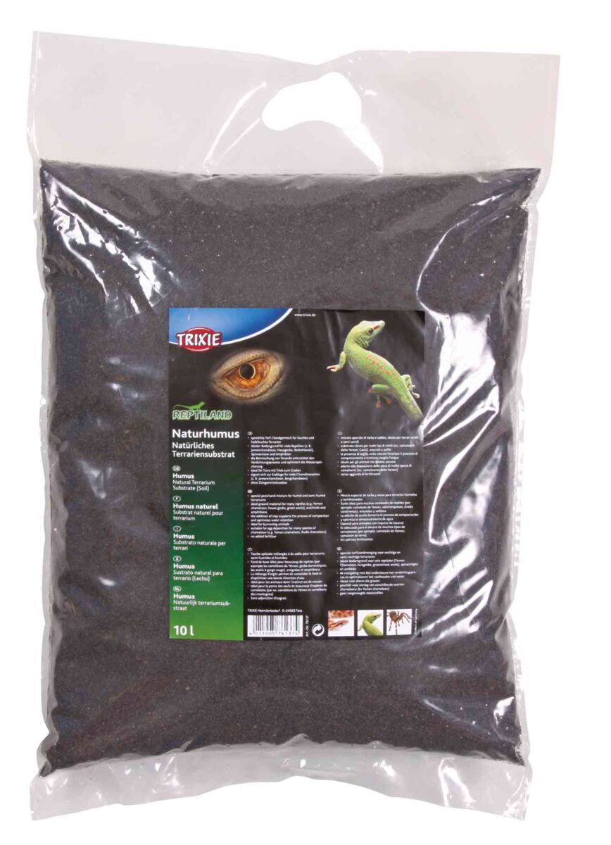 Naturhumus - Bodensubstrat für Terrarien 10L Naturhumus - Bodensubstrat für Terrarien 10L