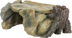 Alternative view of Felsplateau mit Baumstamm, sandfarben