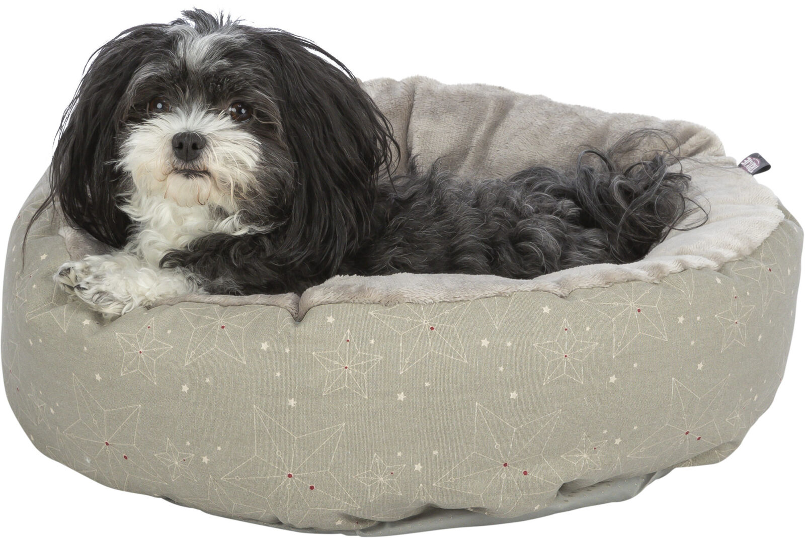 Xmas Lit Luciano, rond, ø 50cm, beige/doré Xmas Lit Luciano, rond, ø 50cm, beige/doré