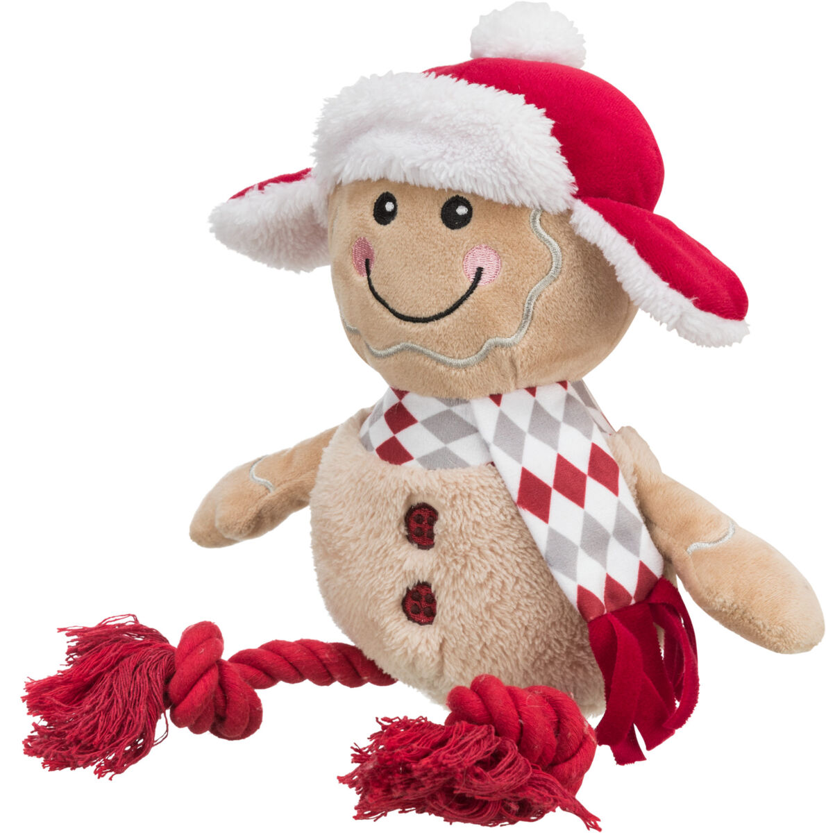 Xmas Bonhomme en pain d'épices, en peluche/coton, 34cm Xmas Bonhomme en pain d'épices, en peluche/coton, 34cm
