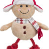 Xmas Bonhomme en pain d'épices, en peluche/coton, 34cm